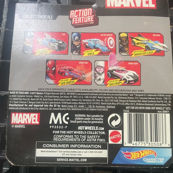 Marvel 2018 character car - Picture 2 of 2